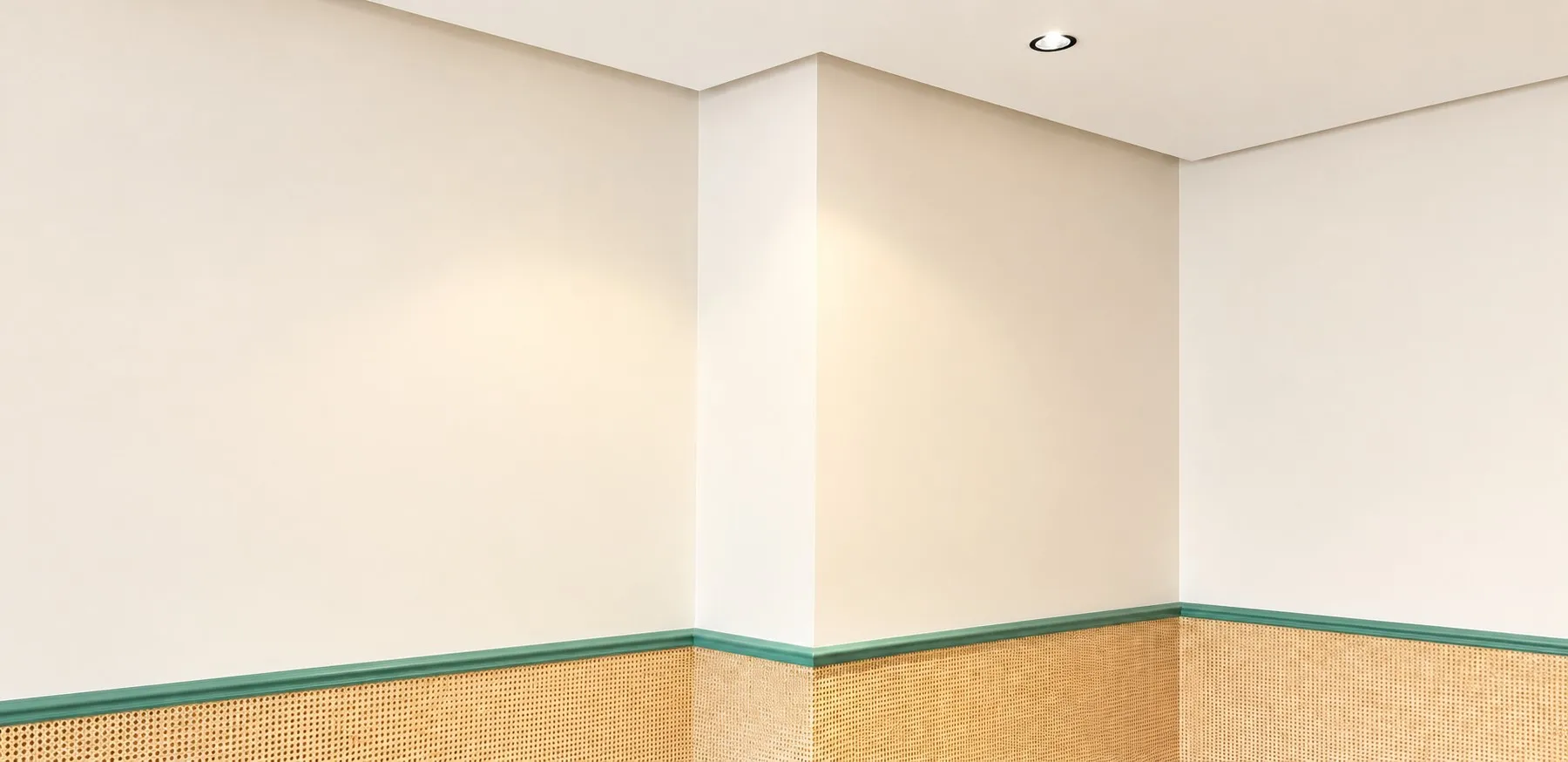 Espace intérieur avant la réalisation de la fresque murale